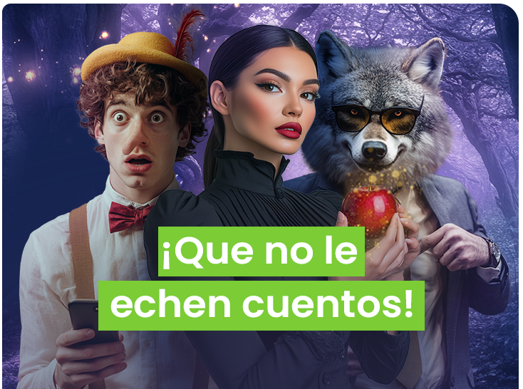 Caja con cinco paquetes representando diferentes aspectos de growth marketing