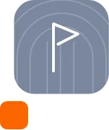 Ícono de estrategia multicanal.