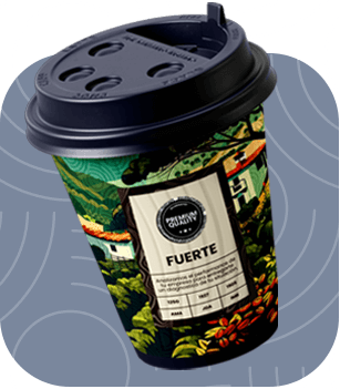 Vaso de café Fuerte