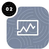 Ícono de estrategias de growth marketing.